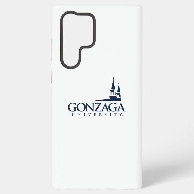 Gonzaga University Logo with Church Steeples Samsung Galaxy Case (Back)