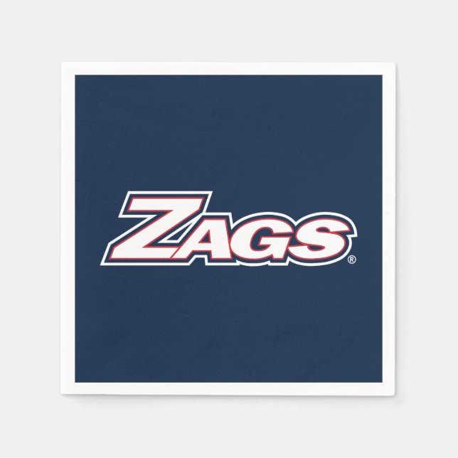 Gonzaga Zags Logo Napkins (Front)