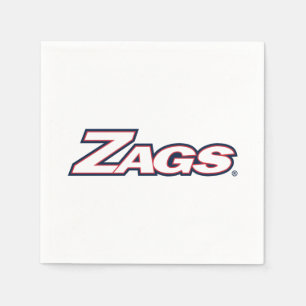Gonzaga Zags Logo Napkins