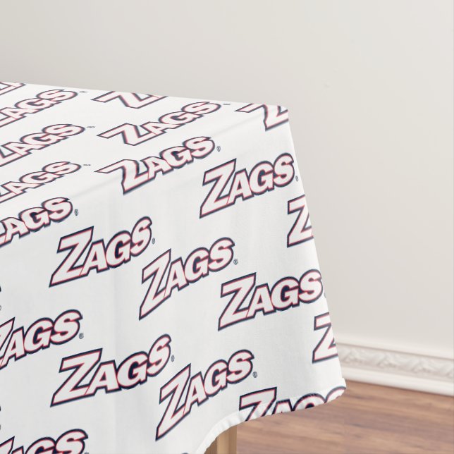 Gonzaga Zags Logo Tablecloth (In Situ)