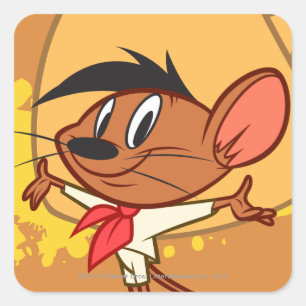 Gonzales Arms Out Square Sticker