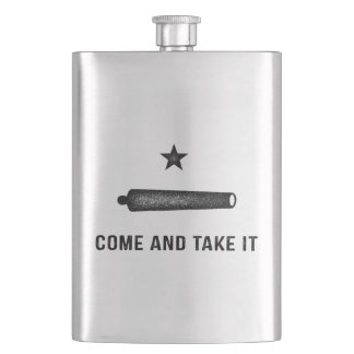 Gonzales Come and Take It Hip Flask