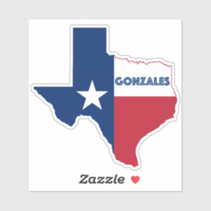Gonzales Texas Sticker