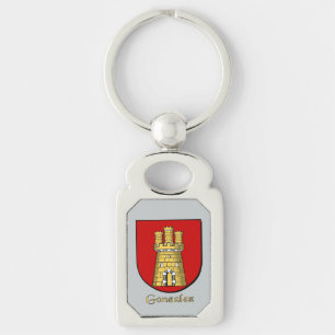 Gonzalez Historical Shield Keychain