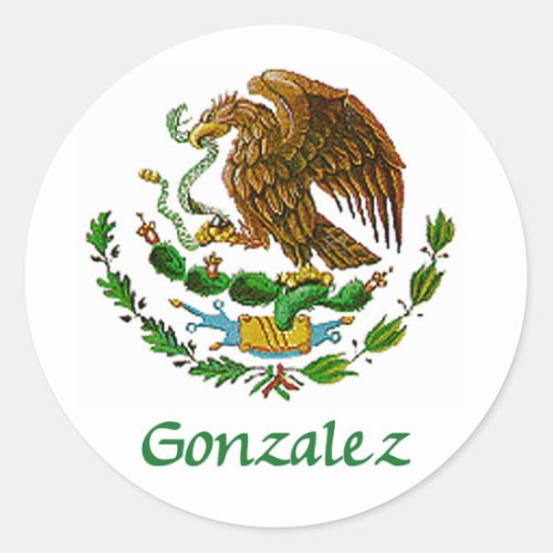 Gonzalez Mexican National Seal