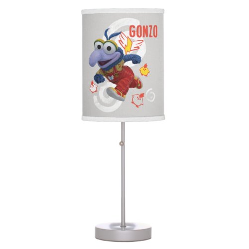 Gonzo and his Chicks Table Lamp