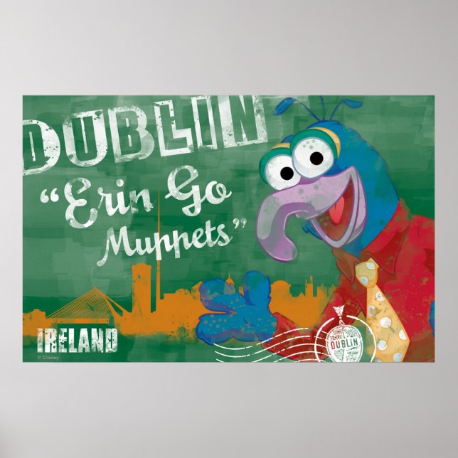 Gonzo - Dublin, Ireland Poster (Front)