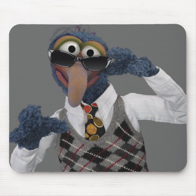Gonzo in Sunglasses Mouse Pad (Front)