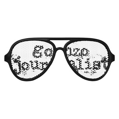 Gonzo Journalist Aviator Sunglasses