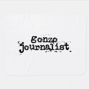 Gonzo Journalist Baby Blanket