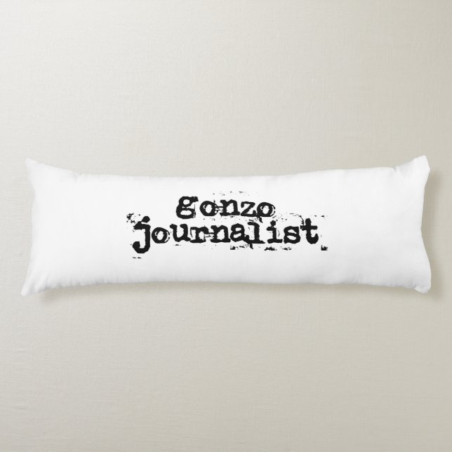 Gonzo Journalist Body Pillow (Front)