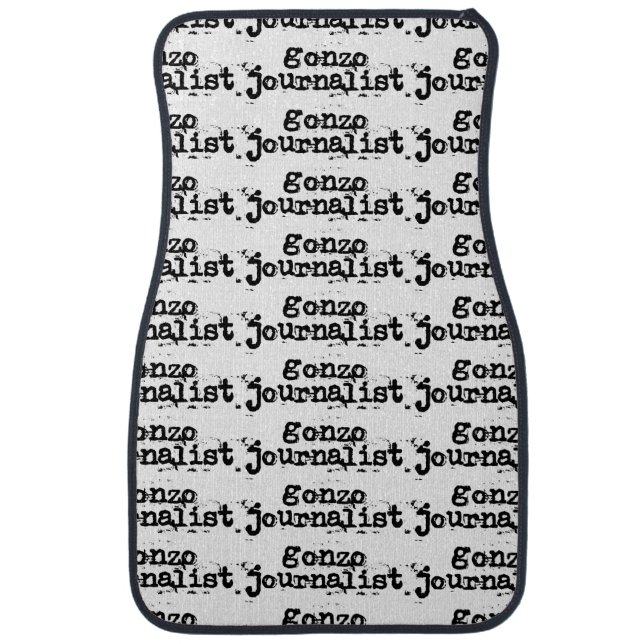 Gonzo Journalist Car Floor Mat (Front)