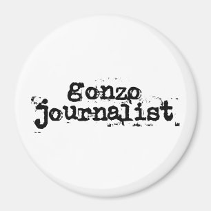 Gonzo Journalist Magnet