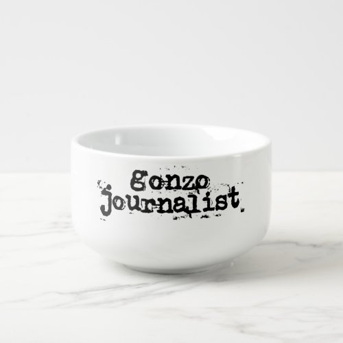 Gonzo Journalist Soup Mug