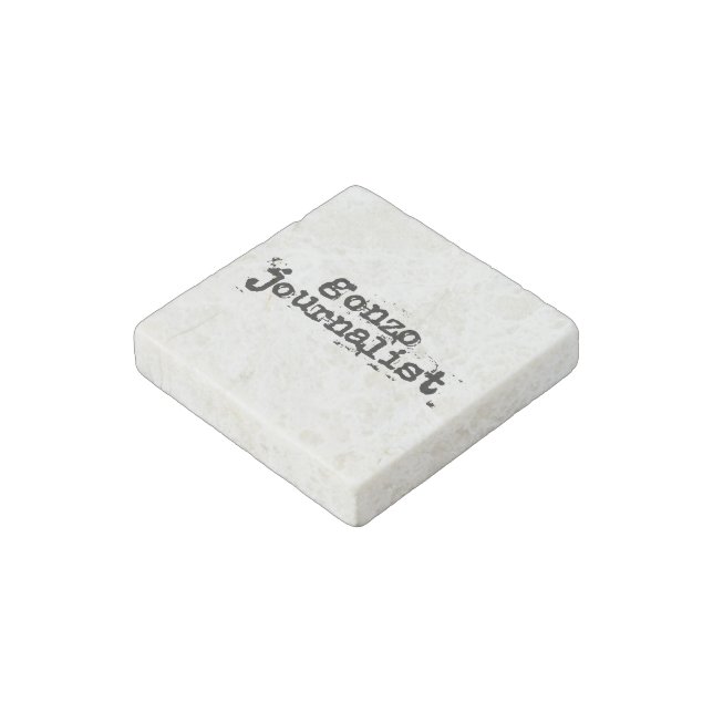 Gonzo Journalist Stone Magnet (Angled)