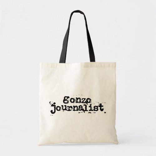 Gonzo Journalist Tote Bag