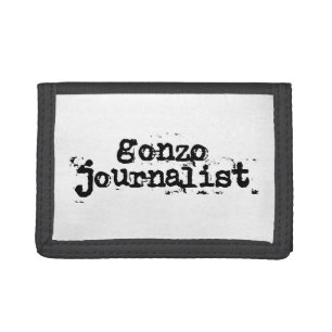Gonzo Journalist Tri-fold Wallet