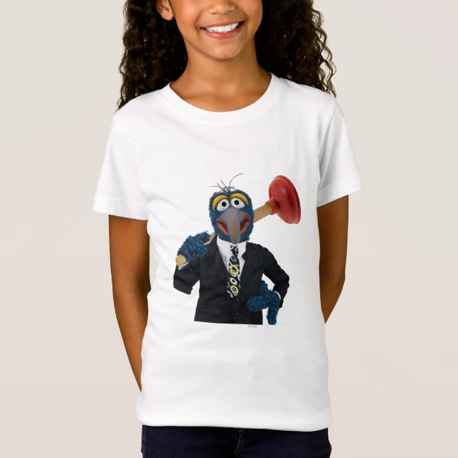 Gonzo with a Plunger T-Shirt (Front)