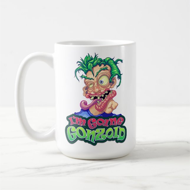 Gonzoid 15oz. Mug (Left)