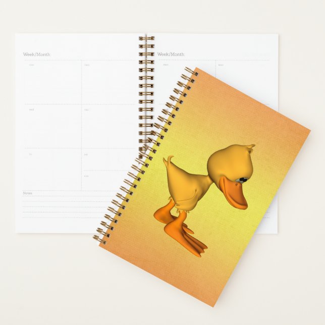 Goober the Duck Planner (Display)