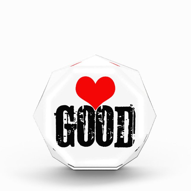 Good Acrylic Award (Front)