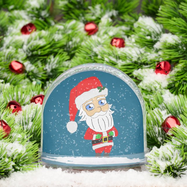Good and Bad Santas  Snow Globe (Christmas)