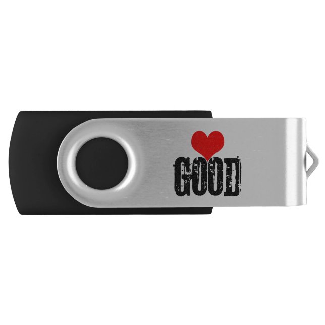 Good and Bad USB Flash Drive (Front)