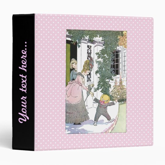 Good and bad visitors 3 ring binder
