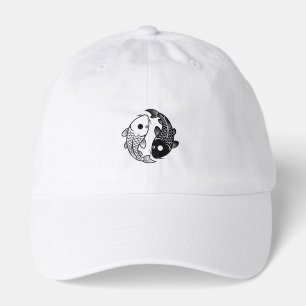Good and evil fish for fishing lovers hat
