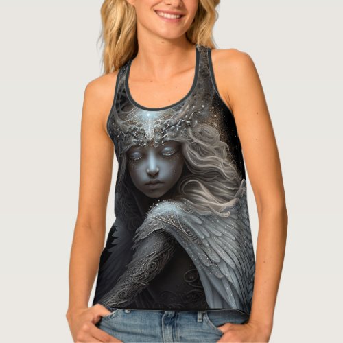 Good angel  Bad Angel Womens Tank Top