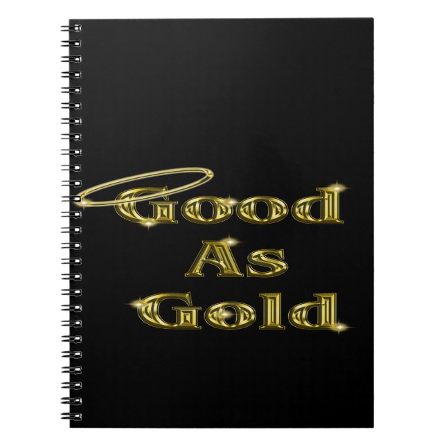 Good as Gold Notebook (Front)