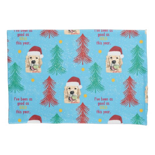 Good As Gold This Year Christmas Pillowcase Set