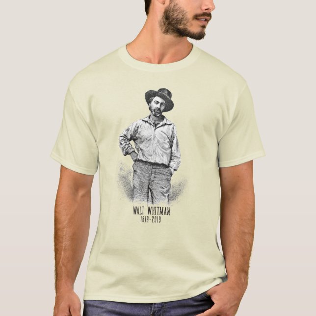 Good as the Best Walt Whitman Anniversary Edition T-Shirt (Front)