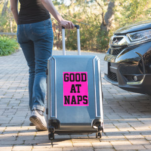 Good At Naps Sticker