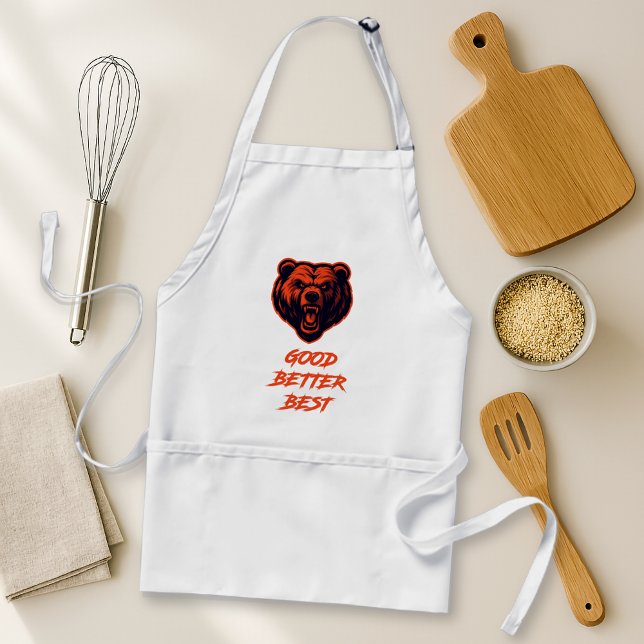 Good Better Best Never Let It Rest Adult Apron (Creator Uploaded)