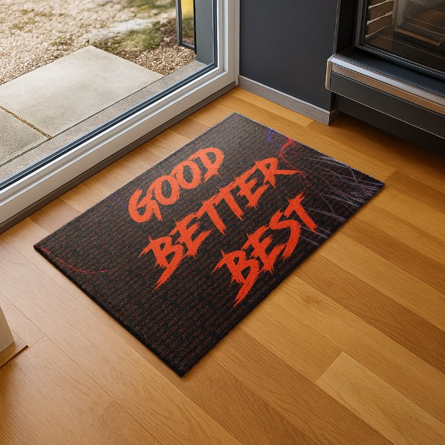 Good Better Best Never Let It Rest Doormat (Creator Uploaded)