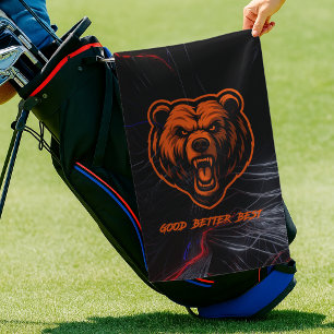 Good Better Best Never Let It Rest Golf Towel
