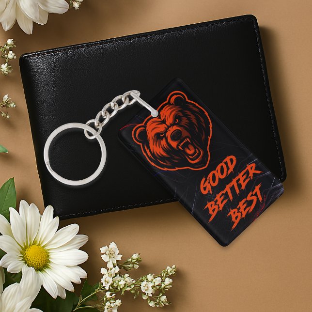Good Better Best Never Let It Rest Keychain (Creator Uploaded)