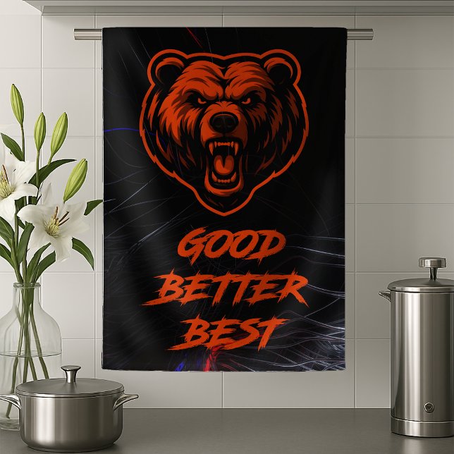 Good Better Best Never Let It Rest Kitchen Towel (Creator Uploaded)