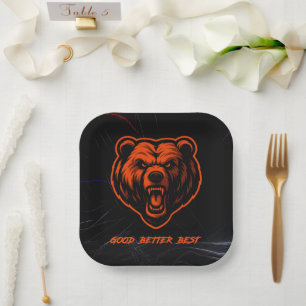 Good Better Best Never Let It Rest Paper Plates