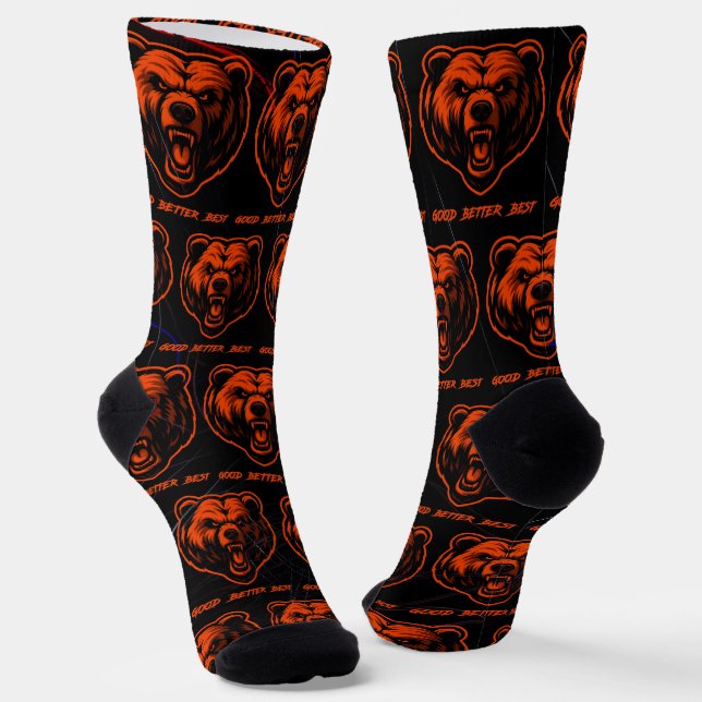 Good Better Best Never Let It Rest Socks (Angled)