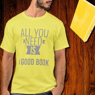  Good book  - funny quote  - yellow