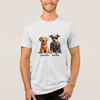 Good Boy, Bad Boy (Dogs) Tri-Blend Shirt