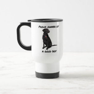 Good Boy Black Lab Travel Mug