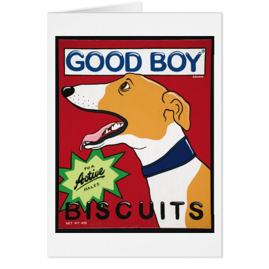 Good Boy Brand Cards (Front)