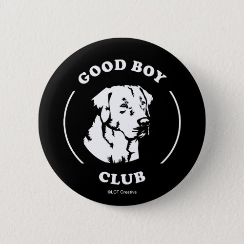 Good Boy Club Button