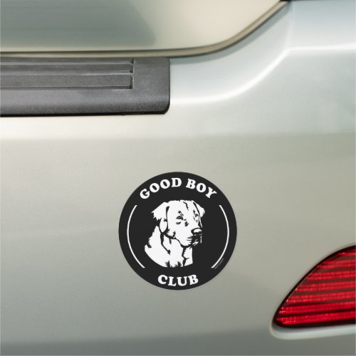Good Boy Club Car Magnet