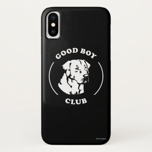 Good Boy Club iPhone X Case
