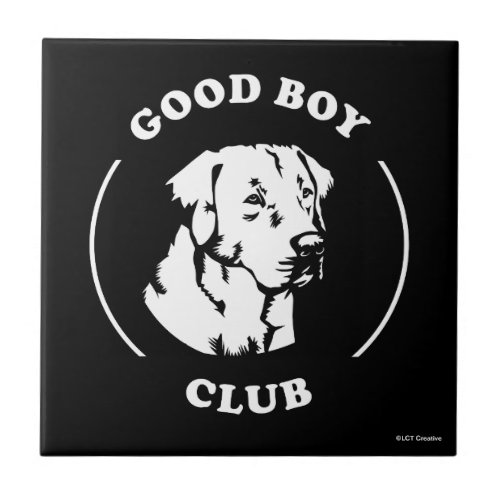 Good Boy Club Ceramic Tile