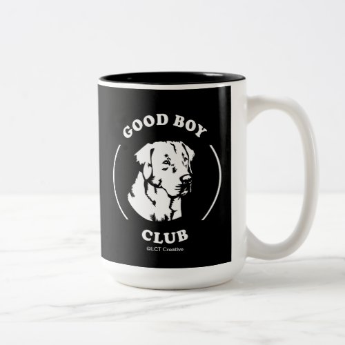 Good Boy Club Two_Tone Coffee Mug